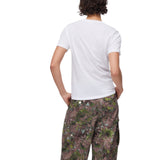 T-shirt donna con stampa e applicazioni