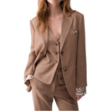 Blazer donna in tessuto resca