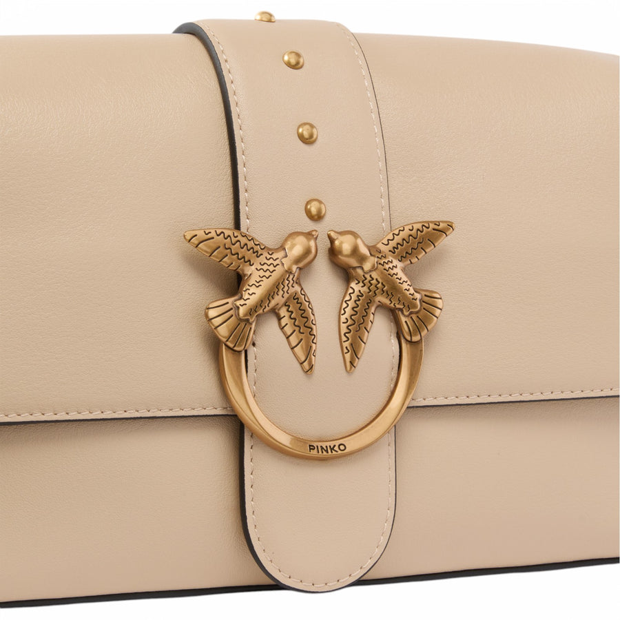 Borsa donna morbida a spalla Love Bag grande in pelle