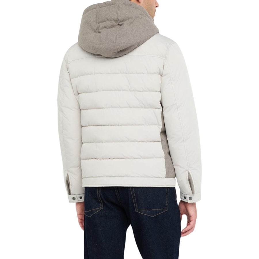 Giacca uomo imbottita con cappuccio