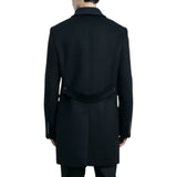 Cappotto uomo foderato in misto lana