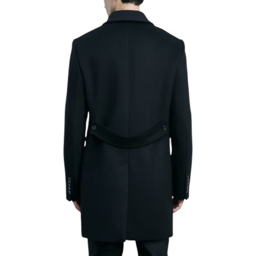 Cappotto uomo foderato in misto lana