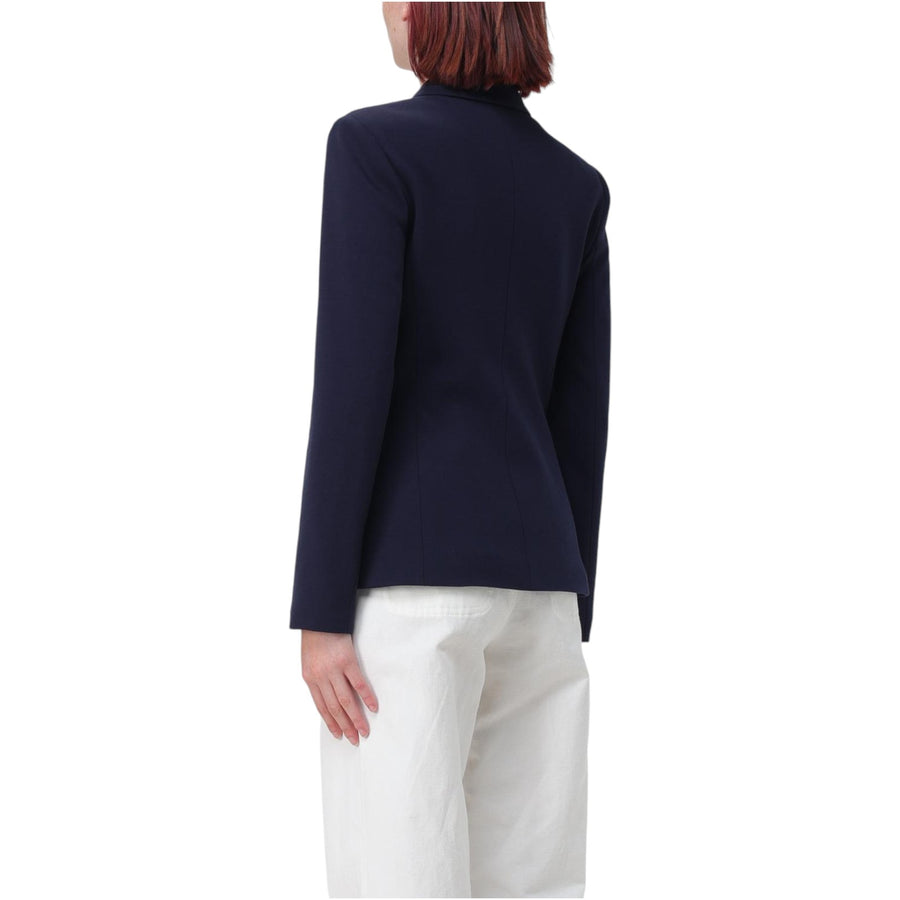 Blazer donna in tessuto tecnico punto stoffa