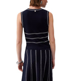 Top donna in maglia