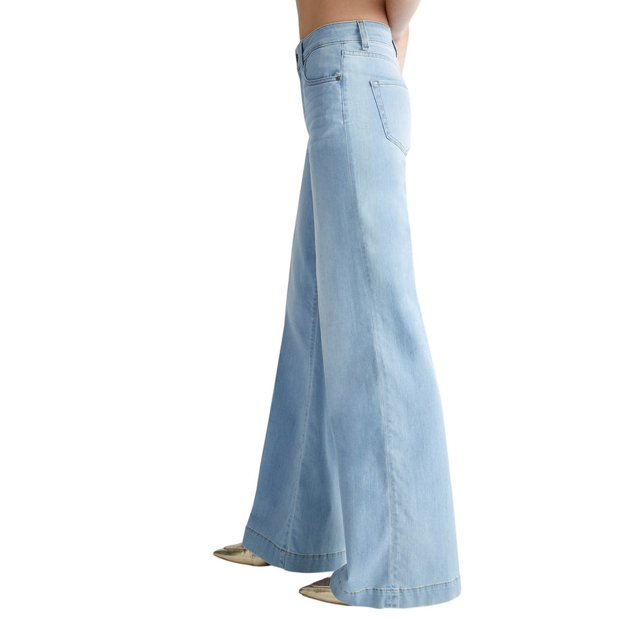 Jeans donna flare stretch