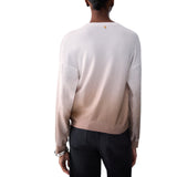 Maglia donna dégradé con paillettes