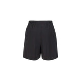 Short donna di cotone con elastico