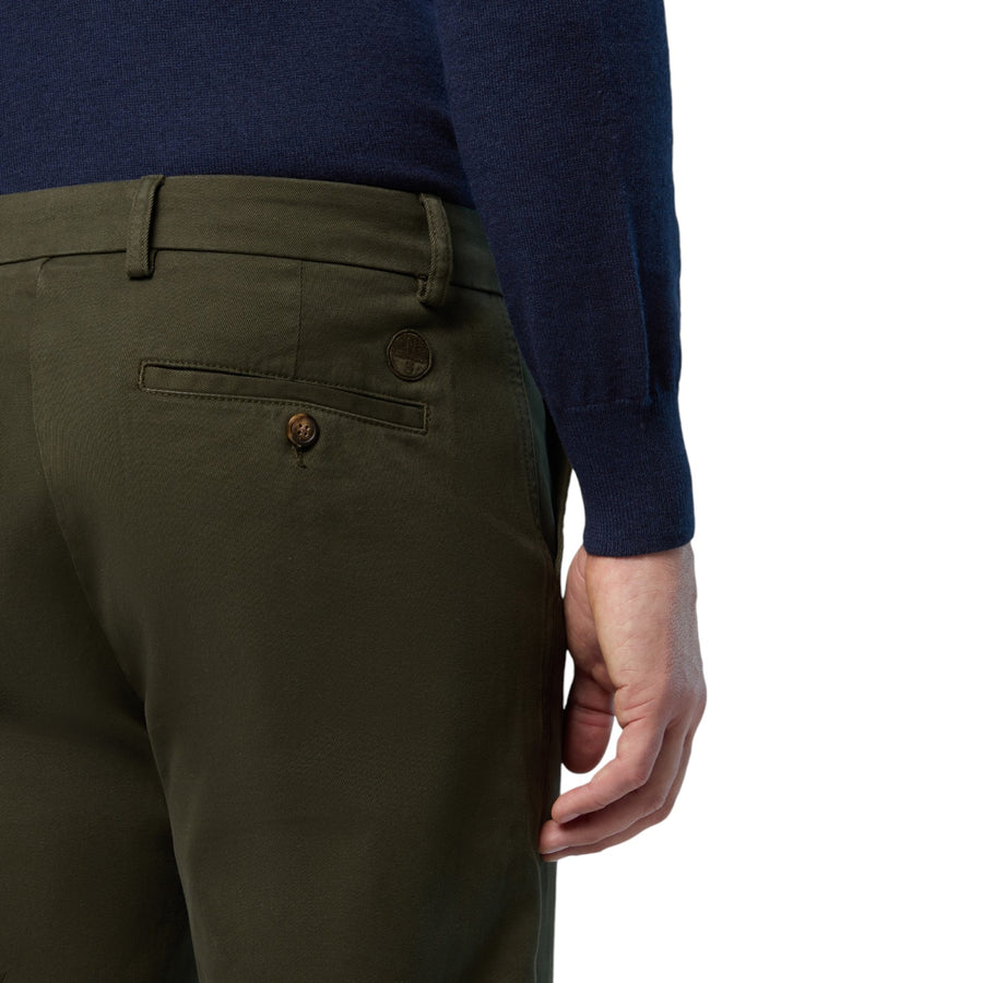 Pantaloni uomo Defender in gabardina