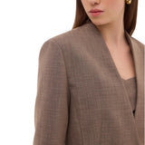 Giacca donna monopetto