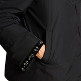 Piumino donna ricamato a mano