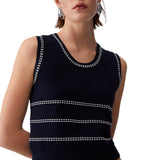 Top donna in maglia