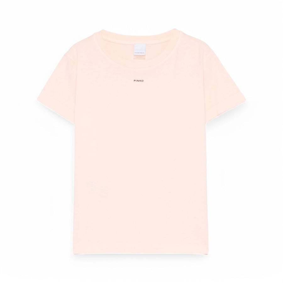 T-shirt donna mini logo PINKO