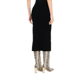 Gonna  donna lunga in maglia