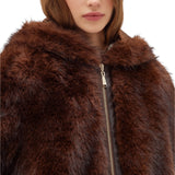 Giaccone donna in faux fur