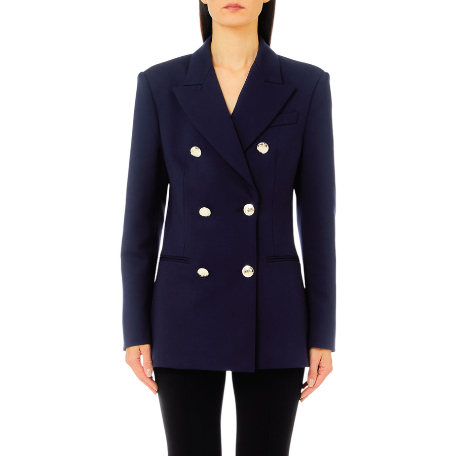 Blazer donna stretch doppiopetto