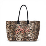 Tote bag donna grande con foulard