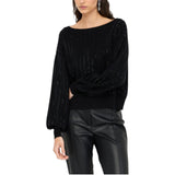 Maglia donna con strass