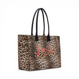 Tote bag donna grande con foulard