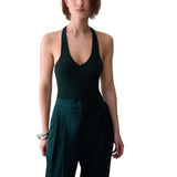 Body donna con inserto in pizzo