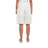 Bermuda donna in misto lino