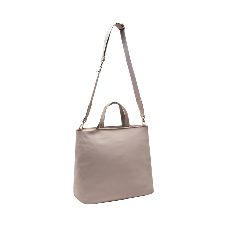 Shopping donna bag in nylon con catena