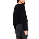 Maglia donna con strass