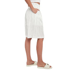 Bermuda donna in misto lino