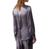 Camicia donna con stampa digitale