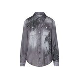 Camicia donna con stampa digitale