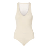 Body donna con inserto in pizzo