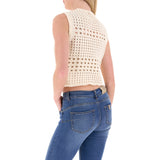 Top donna in crochet