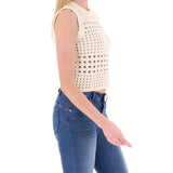 Top donna in crochet
