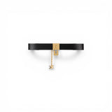 Choker donna con lucchetto