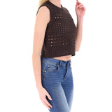 Top donna in crochet