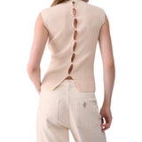 Top donna in maglia