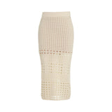 Gonna donna  midi in crochet