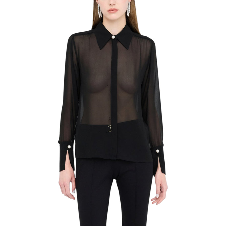 Camicia donna con perle