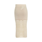 Gonna donna  midi in crochet