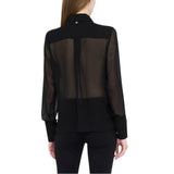 Camicia donna con perle