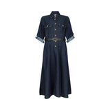 Abito donna chemisier in denim