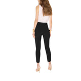 Pantaloni donna in doppio crêpe stretch