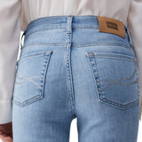 Jeans donna straight cropped