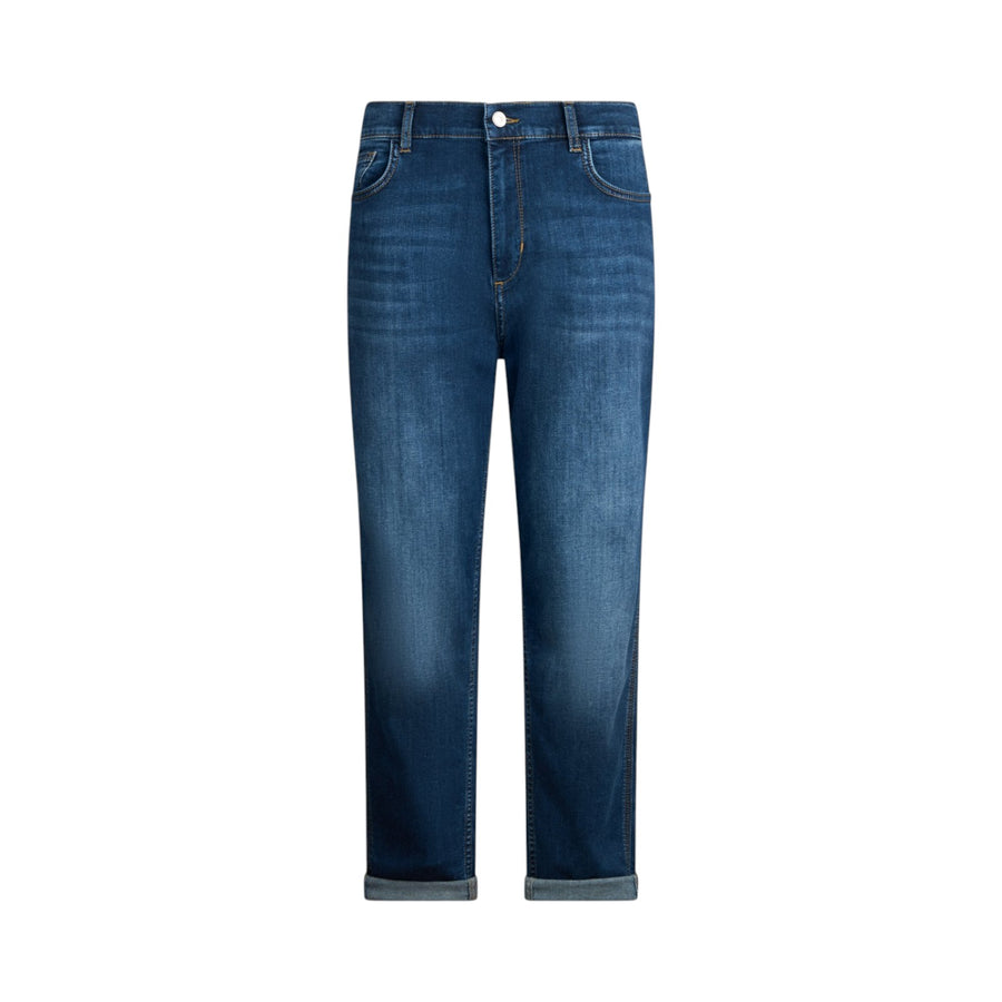 Jeans donna carrot fit a vita alta