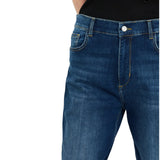 Jeans donna carrot fit a vita alta