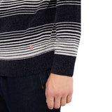 Maglia uomo in ciniglia a righe