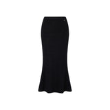 Gonna donna longuette in maglia