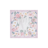 Foulard donna grande con peonie