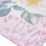 Foulard donna grande con peonie