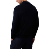 Polo uomo in crêpe di cotone