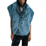 Cappa donna morbida reversibile